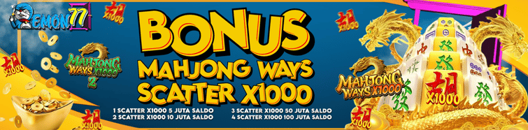 Mahjong Ways Scatter X1000