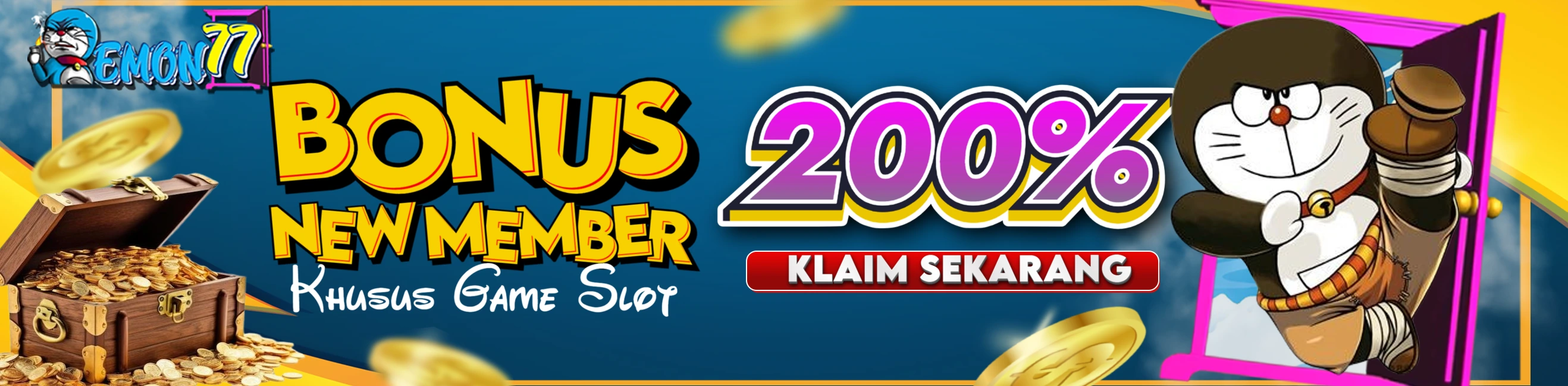 BONUS NEW MEMBER 200%