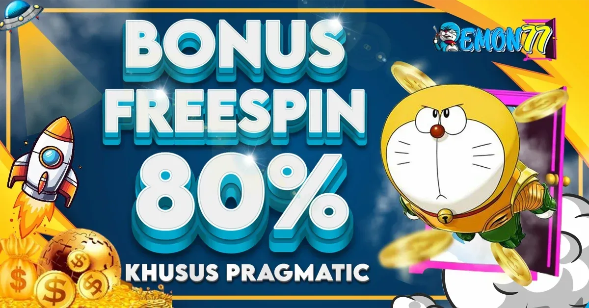 MAIN BANNER EMON77 Freespin 80%