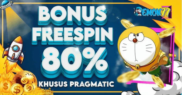 MAIN BANNER EMON77 Freespin 80%